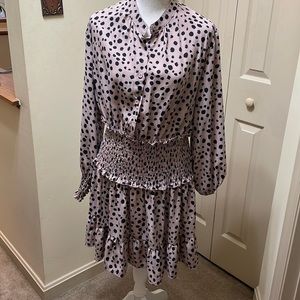 Cute Animal Print Dress